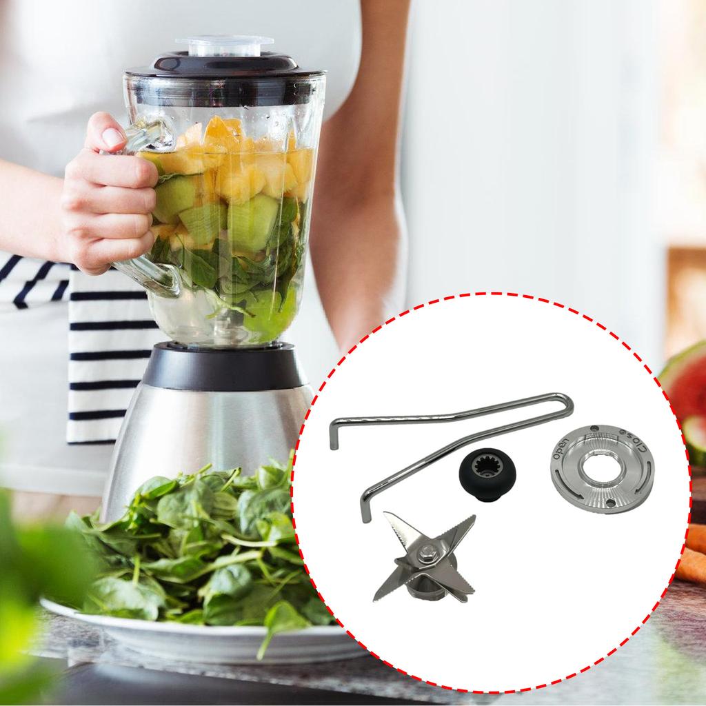 Лезвие из нержавеющей стали для блендера-соковыжималки, запасная часть для блендера 767, сменная часть для смешивания, аксессуары для легкой очистки