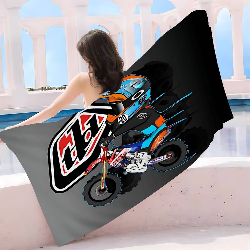 Troy Lee Design Модные Большие Микрофибровые Пляжные Полотенца Быстросохнущее Полотенце Песчаные Пляжные Полотенца Полотенце для Бассейна Для Путешествий Плавания Бассейна Йоги