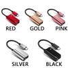 3.5mm Cable Charging Headphone Splitter Type C Earphone Adapter Charge Audio 2 In 1 AUX Audio Line