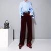 Xitao Модные женские свободные однотонные повседневные широкие брюки SSB-056