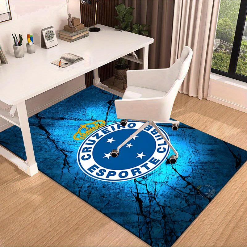 Fc Emblem Printed Area Rug for Office, Chair Rug, Decorative Carpet Floor Mat, Large Size Fan gifts Christmas gifts