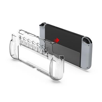 Чехол Switch OLED, защитный чехол Switch OLED с 6 слотами для игровых карт, чехол Switch OLED Hard Shell Grip