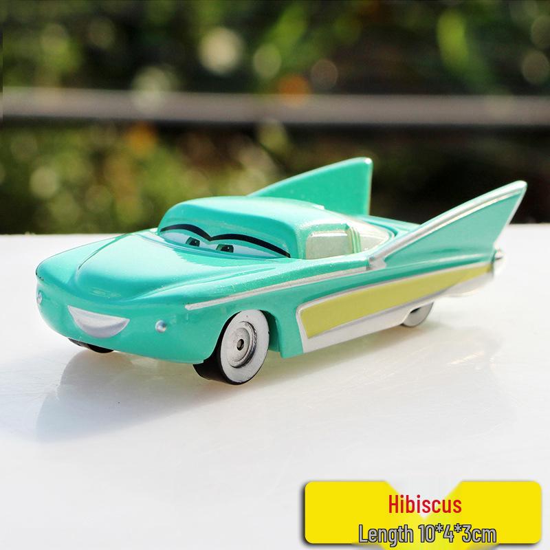Набор машинок Pixar Cars из сплава: Модели МакКуина, Мэтра, Салли, Шерифа