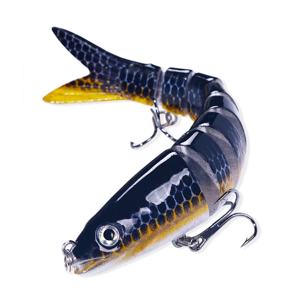 Многосекционная приманка для рыбы 18G Bag Bait 8 секций Погруженная приманка рыболовные снасти