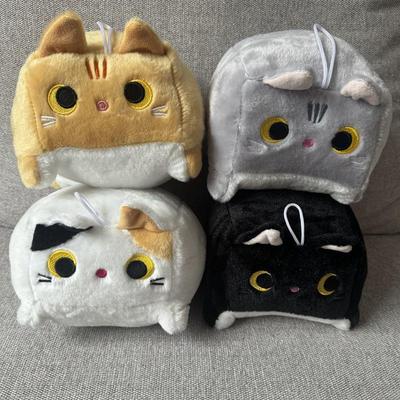 Квадратная плюшевая игрушка-кот - Блочный кот Флоппа Кукла Подарок