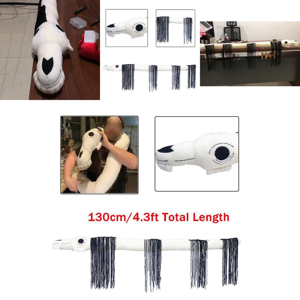 Огромная 130 см Длинная Плюшевая Игрушка Лошадь Тревор Лошадь Мечты Мягкая и Уютная Кукла