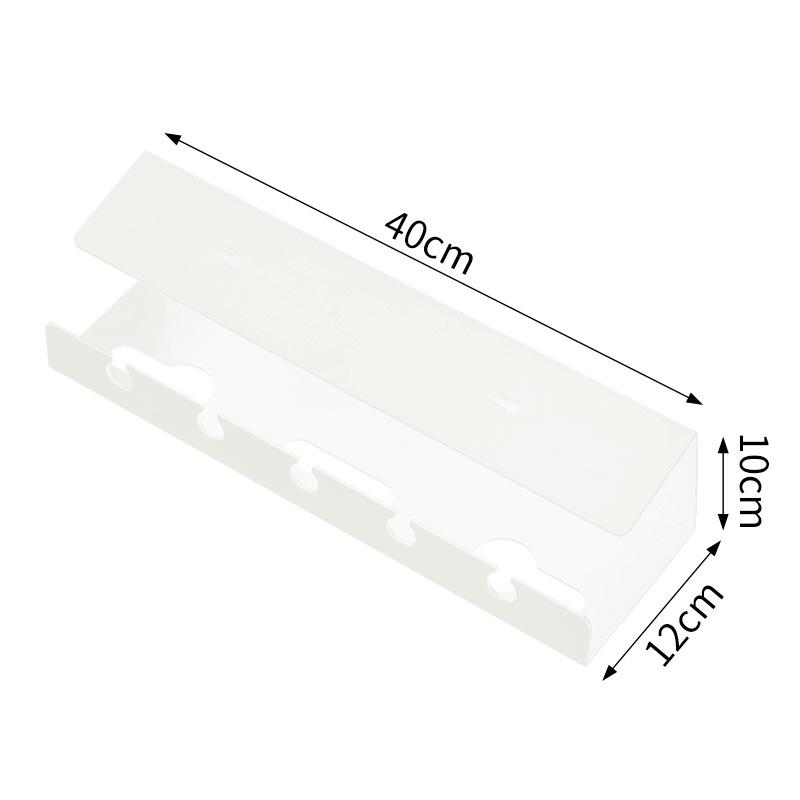 Кабельный органайзер, держатель розетки под столом, лоток для прокладки кабелей, прочный укротитель проводов без сверления для офиса и дома