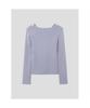 8SECONDS Rib Neck Strap Pullover Violet