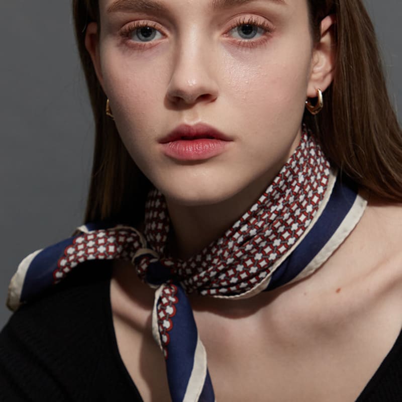 RECLOW RECLOW LVV PINK Scarf