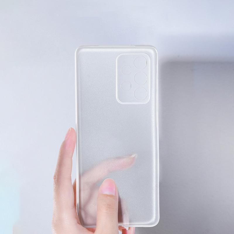Ультратонкий матовый силиконовый мягкий чехол TPU для Samsung Galaxy A13 A23 A33 A53 A73 A14 A54 A32 A52 A72 Матовая задняя крышка Funda Capa