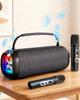 Hoshikou Denpa Беспроводной микрофон Bluetooth Микрофон для караоке Большой Перезаряжаемый Портативный Домашний Мини Bluetooth Беспроводной Часы работы от батареи Активный Идеальный