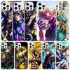 JoJo Adventure Дио Диего Брандо Мягкий чехол для iPhone 16 17 Air 15 14 Pro Max 16E Чехол для телефона 13 Mini 12 11 7 SE 8 Рисунок