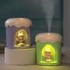 Household Mini Cute Humidifier Creative Cute Girl Air Humidifier  Bedroom Ornament