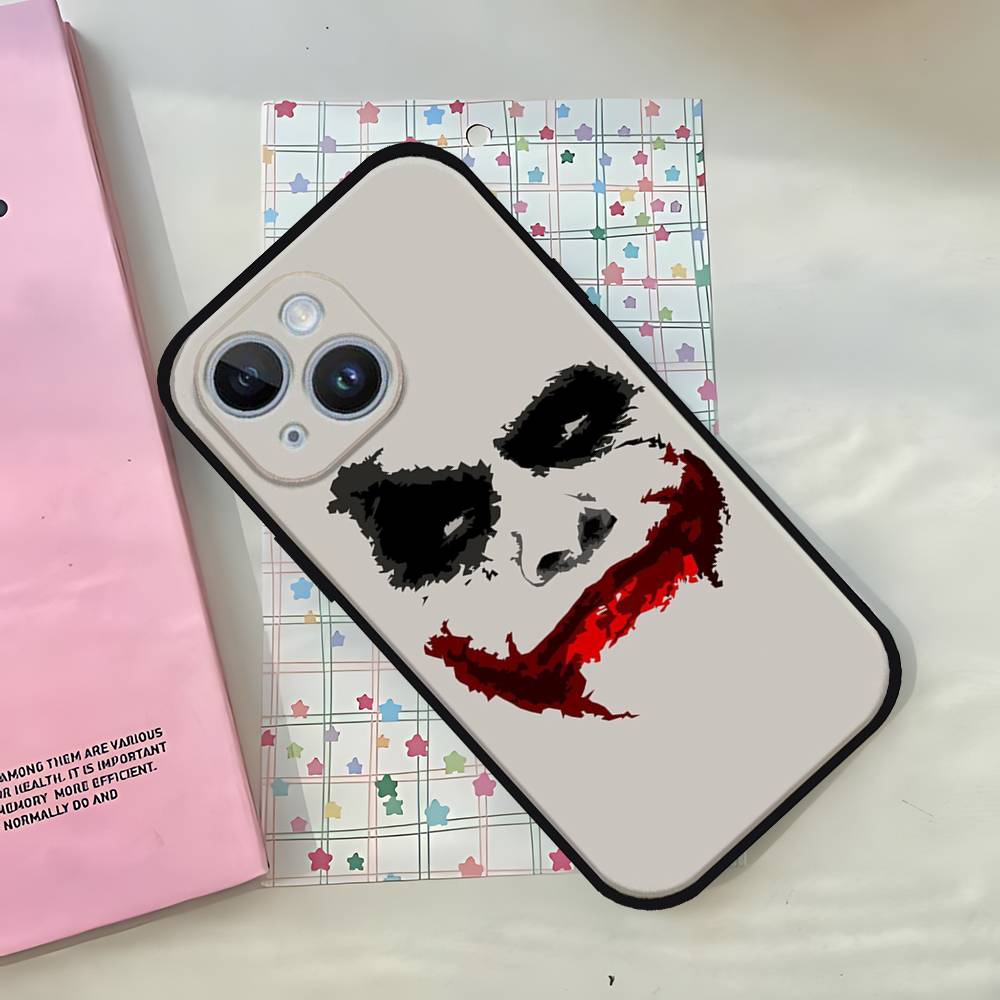 Фильм Джокер Клоун Яблоко IPhone11 12 13 14 15 16 17 Pro Max Iphone17 Pro Max 17Pro 17 Air Жесткий Силиконовый Чехол Обложка