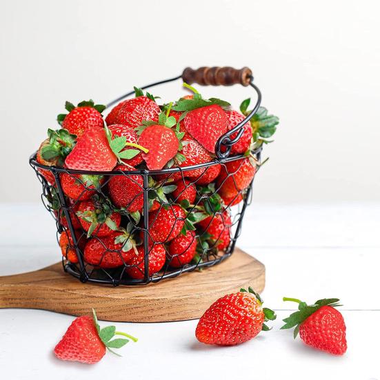 Simulated Strawberry Model Beautiful High Simulation Plastic Fake Strawberry Model Fake Simulated Strawberry Model Simulated Strawberry Model