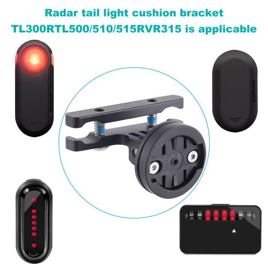 Держатель заднего фонаря для велосипеда Garmin для Varia, регулируемое универсальное седло для горного шоссейного велосипеда, крепление на седло, задняя фара, стойка для поддержки седла