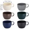 6PCS Microwave-safe Plastic Coffee Cup Thickened Family Tea Cup Durable Drink Cup  Kindergarten