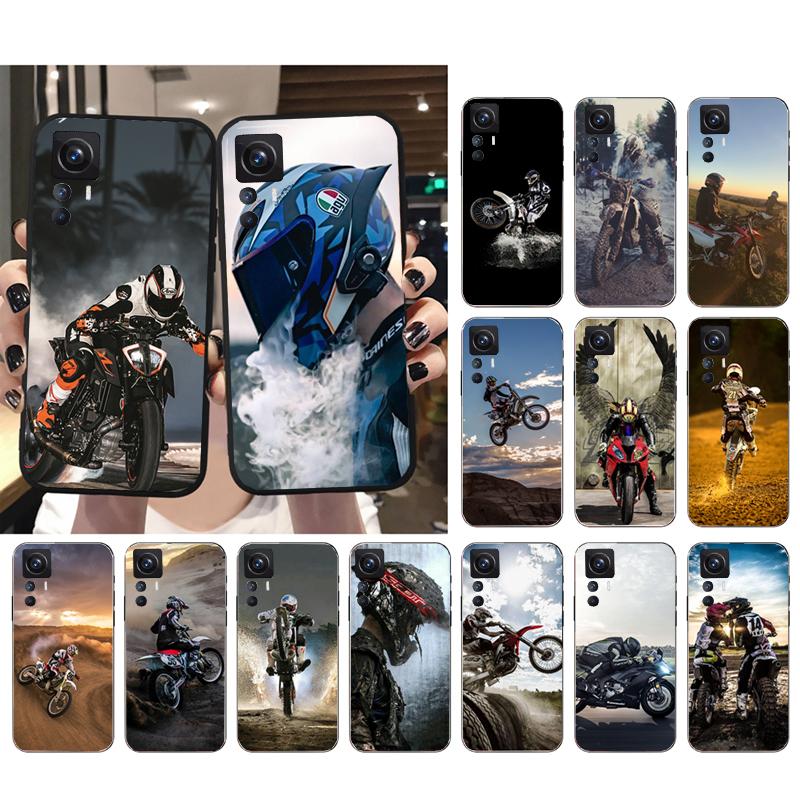 Чехол для телефона Xiaomi Mi 11T 11 12T Pro 10T 10 10Pro 12 11 lite 5G NE 10pro Poco X3 Pro Poco F3 M3 Moto Cross Motorcycle Sports
