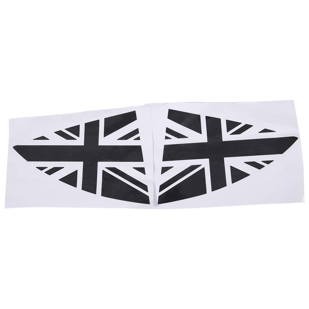 For Tesla Model Y 2019-2026 PVC Rear Window Flag Vinyl Decal Trim Sticker Window Panel Decorative Cover Car Exterior Accessories