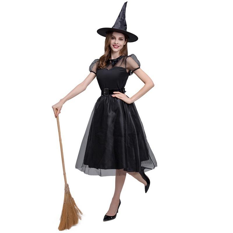 Halloween Costume Adult Witch Costume Wizard Witch Zombie Masquerade Vampire Party Costume