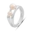 Silver Ring with Natural Pearl 2.5ct, Item Weight 4.99 G (2184362)