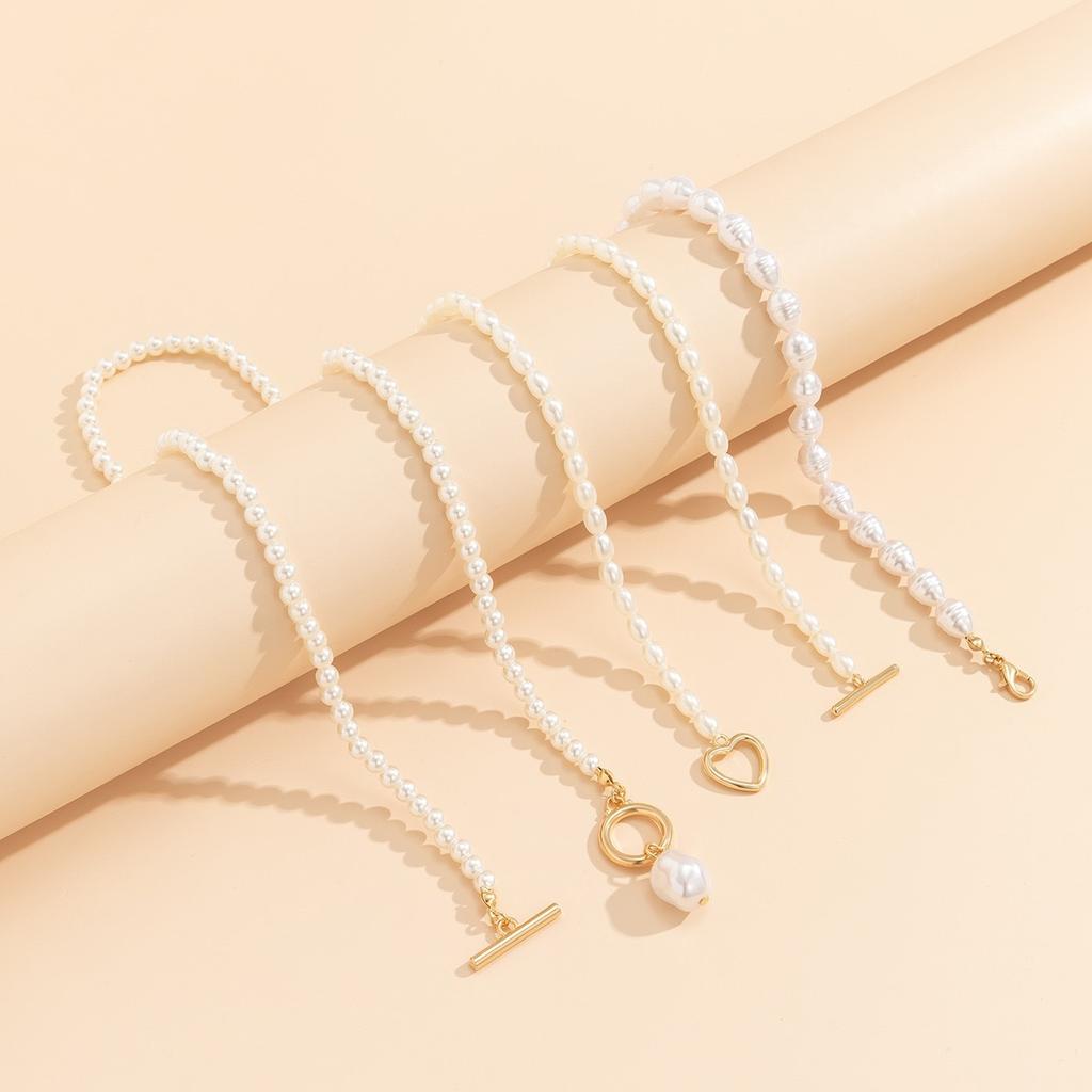 Европейское и американское, темпераментное барочное ожерелье из жемчуга особой формы, креативное нерегулярное цепочное ожерелье-колье для женщин