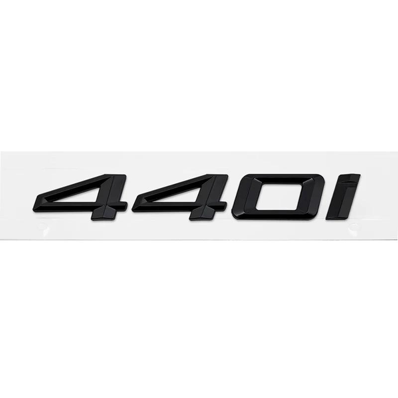 ABS Car Rear Trunk Letters Logo Badge Emblem Sticker For BMW 4 Series 420i 425i 428i 430i 435i 440i 450i F30 F32 F33 F36 G26 G22