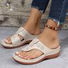 Women Slippers Clip Toe Flats Platform Shoes Sandals Casual Flip Flops Shoes Summer Fashion Walking Beach