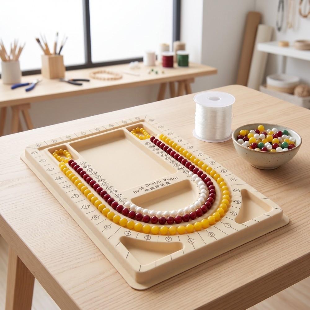 Design Board Bracelet Necklace Tray Handmade Jewelry Making Measuring Tools For DIY