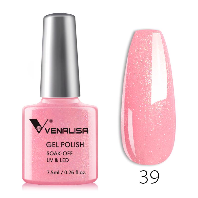 Venalisa 7,5 мл цветной гель-лак для ногтей, замачиваемый УФ-светодиодный лак, долговечный лак для дизайна ногтей с бумажной коробкой