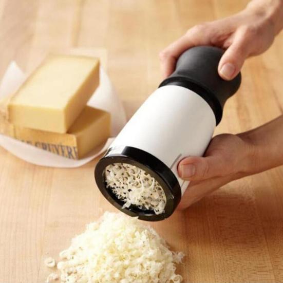 Home Kitchen Cheese Mill Grinder Grater Slicer Shredder Fine Coarse Hand Tool