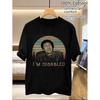 Men'S Vintage T-Shirt for Disabilities Featuring The Phrase "I Am Disabled". This Shirt Mirrors The Style of IT Celebrity Roy Trenneman And Comes in