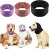 Pet Dog Warmer Grooming Earmuffs Soft Elastic Noise Protective Calming Ear Covers For Anxiety Relief