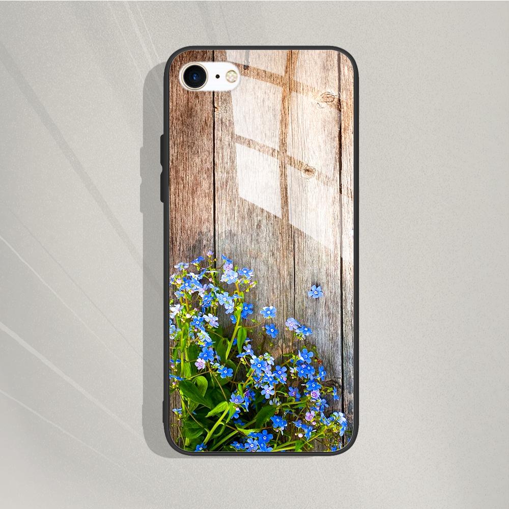 Phone Case For iPhone 7 8 SE 2020 Tempered Glass Case For iPhone7 8 SE2020 se 2020 se2020 A1778 A1660 A1779 Protective Cover Bag