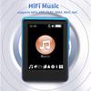 Мини Портативный MP3-плеер с Bluetooth 5.0, HD сенсорным экраном, FM-радио, Видеомагнитофоном, Читалкой электронных книг и расширяемой картой памяти (синий)