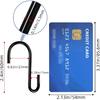 30 Pcs 2.4 Inch(60MM) Heavy Duty S-Shaped Hooks - Black S Hooks for Hanging, Wall, Curtain, Siding, Pot, Shower, Kitchen, Plants, Towels