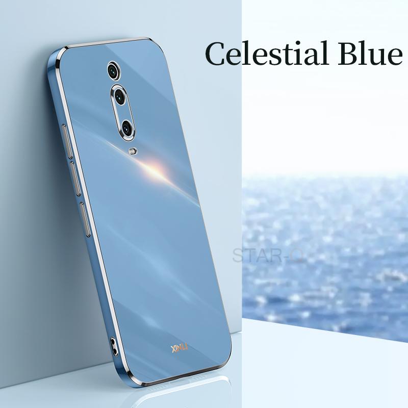 Чехол-держатель с квадратным кольцом для телефона Xiaomi Redmi K20 Mi 9T Pro Mi9T 9TPRO, роскошный бампер, мягкий силиконовый чехол-подставка