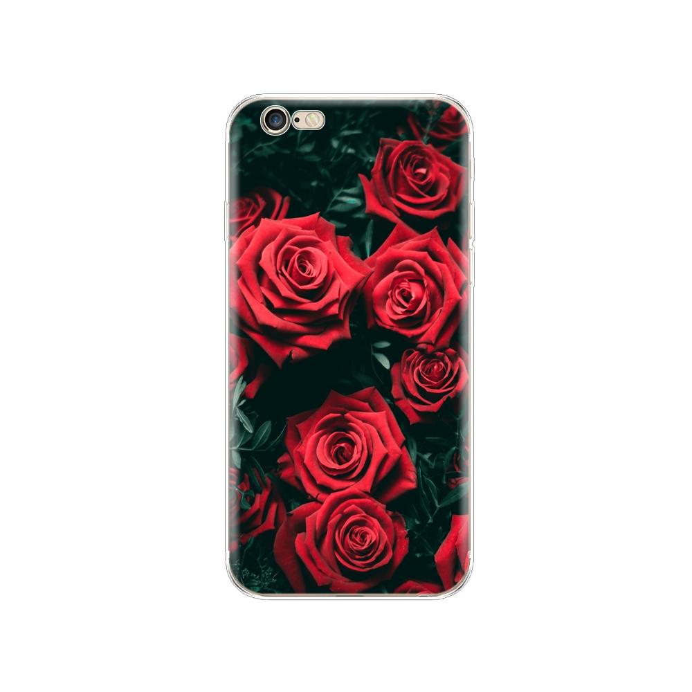 Чехол для Iphone 5S 5 S Se 4 4s, мягкий чехол из ТПУ для телефона, чехол для Apple iPhone 6s 6 S Plus, полный защитный чехол на 360°