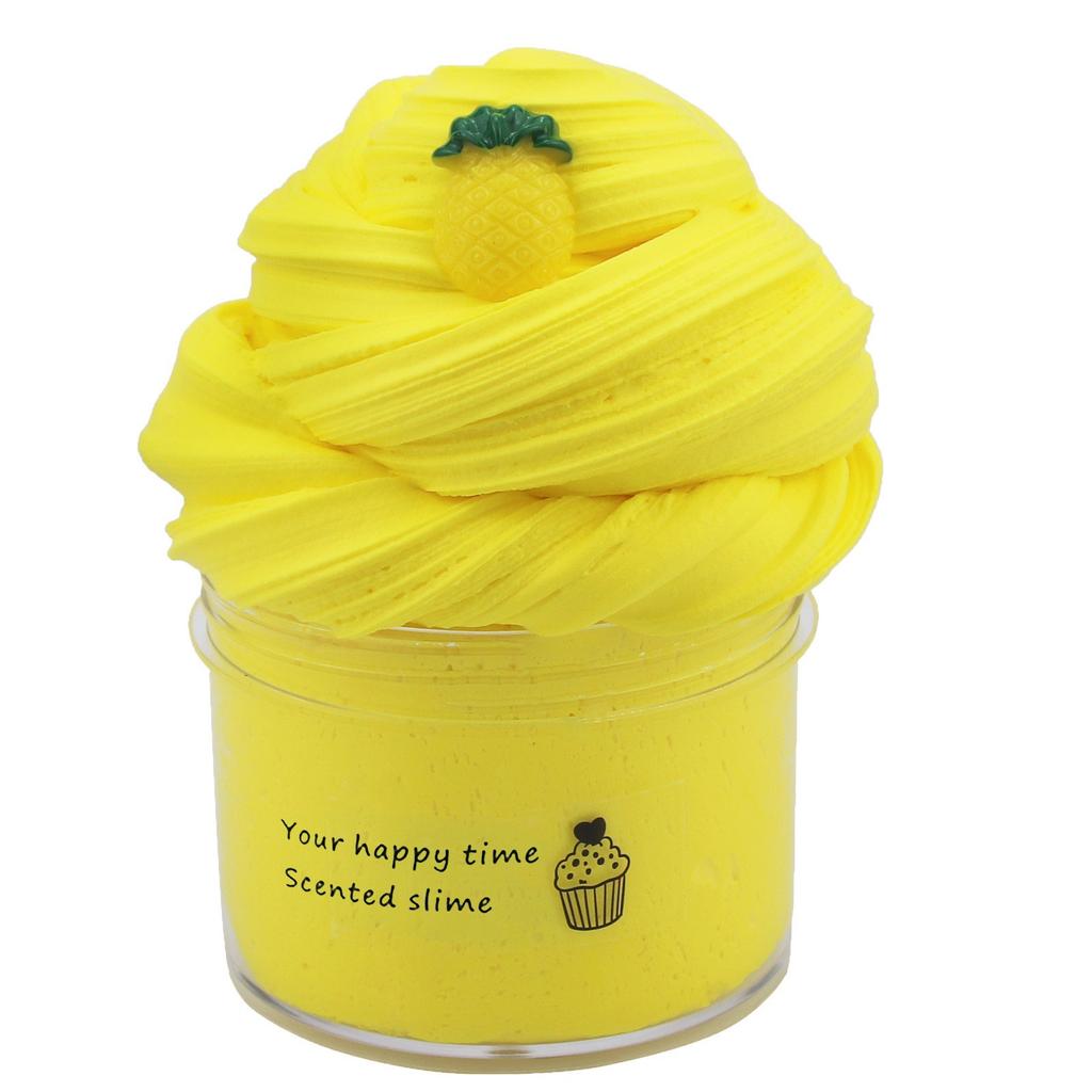 DIY поставки слизи фруктовая слизь ароматерапия давление детская игрушка слизи