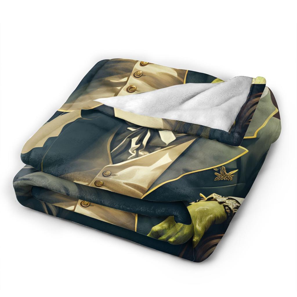 Super Soft BlanketsBoy Girl Picnic Gentleman Frog Bedding Throws Flannel Bedspread For Home Decor Graphic Sofa Bed Cover