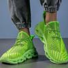 Мужские модные туфли с лезвиями, сверхлегкие кроссовки для бега, повседневная спортивная обувь, обувь больших размеров из рыбьей чешуи, 39-47