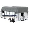 Caravan Roof Cover Gray 700 x 300 cm Non Woven Fabric