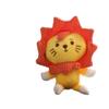 Подвеска в виде льва-подсолнуха, плюшевая игрушка, кукла, милая маленькая мини-мультяшная кукла, подвесное украшение на сумку