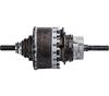 SHIMANO Длина внутренней полной сборки запасных частей Y3EJ98010 (Вал 184мм) SG-C6001-8C