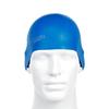 Speedo Silicone Swimming Cap, Long Hair Specific, Waterproof, Ear Protection, Large Size, Blue