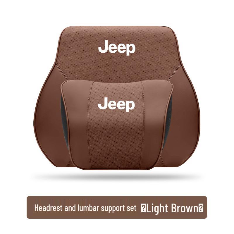 Поддержка головы и поясницы для Jeep: Подушка для шеи для Cherokee, Compass, Grand Commander