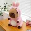 Bear Rabbit Duck Capybara Plush Toy Stuffed Animal Doll Decorations Cartoon