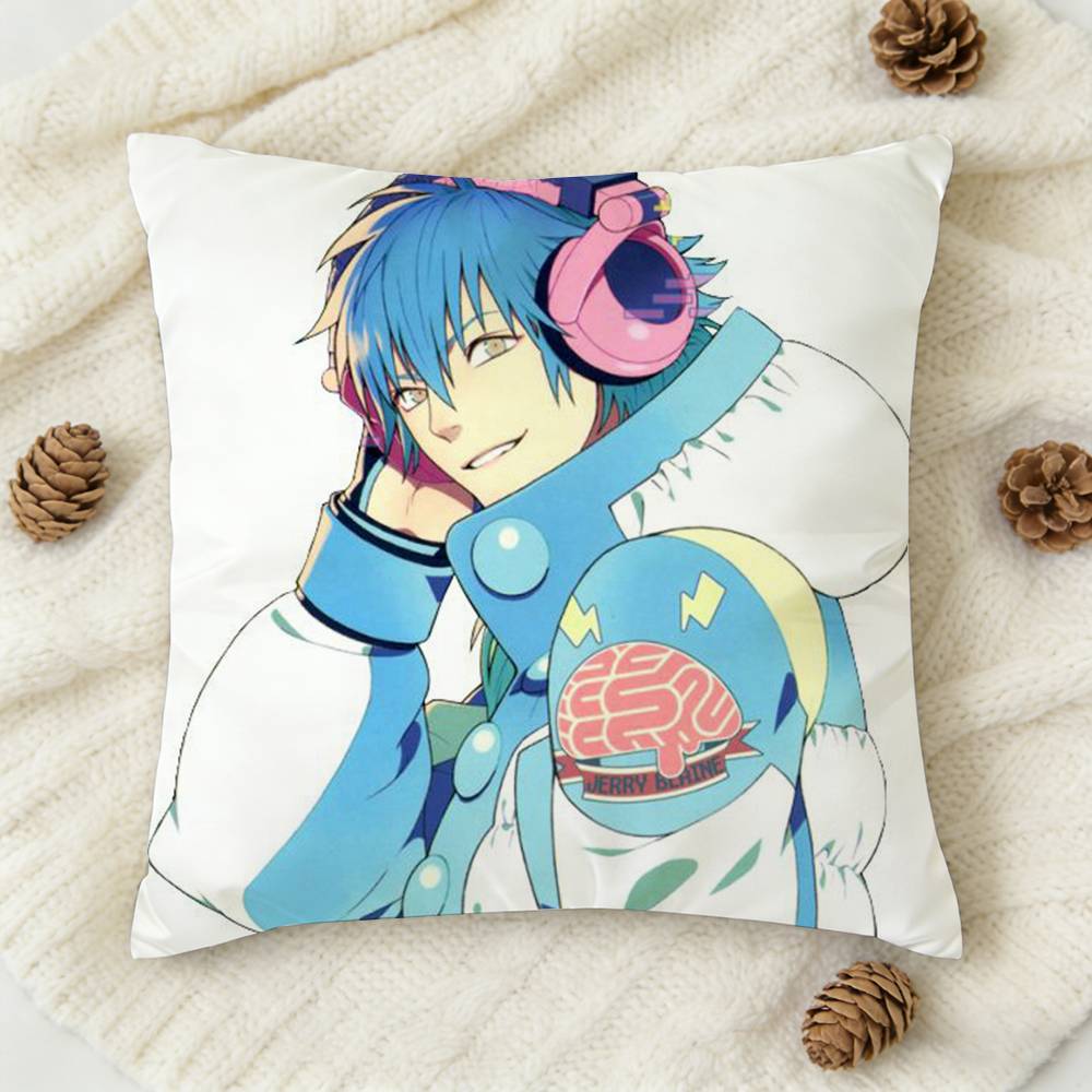 Aoba Seragaki DDRAMAtical Doublesided Printed Square Decorative Cushion Cover for Sofa Living Room Home Decor