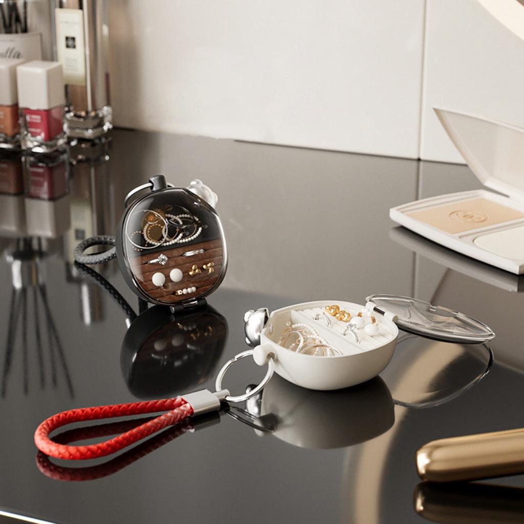 Storage Box I Portable Necklace Earnail Ring Jewelry Box Premium Jewelry Earring Storage Box