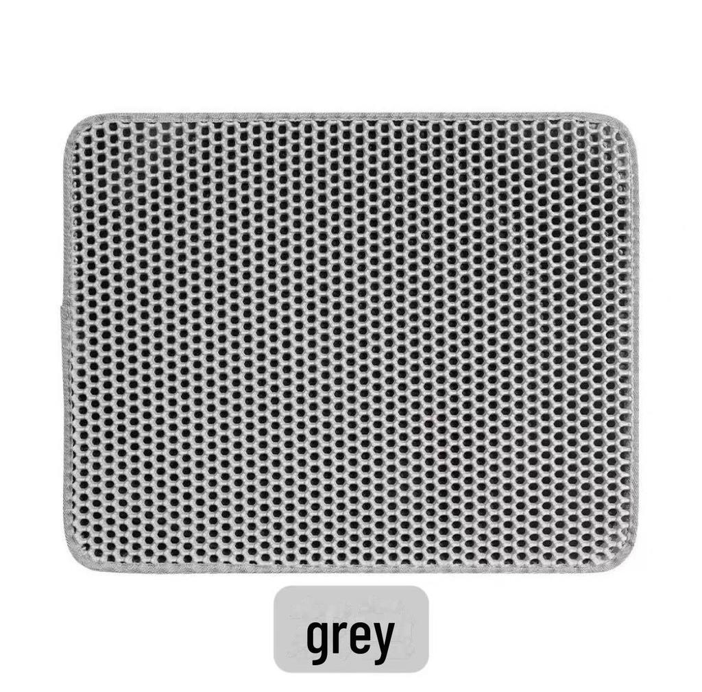 Коврик для кошек и собак из ЭВА с пересечением границ: Брызгозащищенный, двухслойный контроль мусора